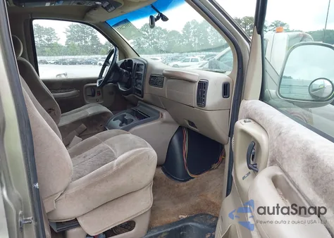 2001 Chevrolet Express Lt from USA, damaged, VIN 1GNFG65R511224707